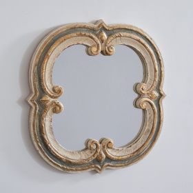Handcrafted Notre Dame Accent Mirror - French Cathedral Inspired Decor for Home and Office