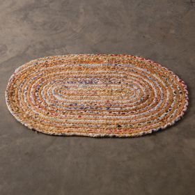 Hand-Braided Accent Rag Rug