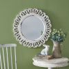 Rustic Cotswold Wall Mirror - Handcrafted Farmhouse Decor for Home or Office
