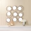 Revolution Wall Mirror - Modern Decorative Mirror for Living Room and Bedroom